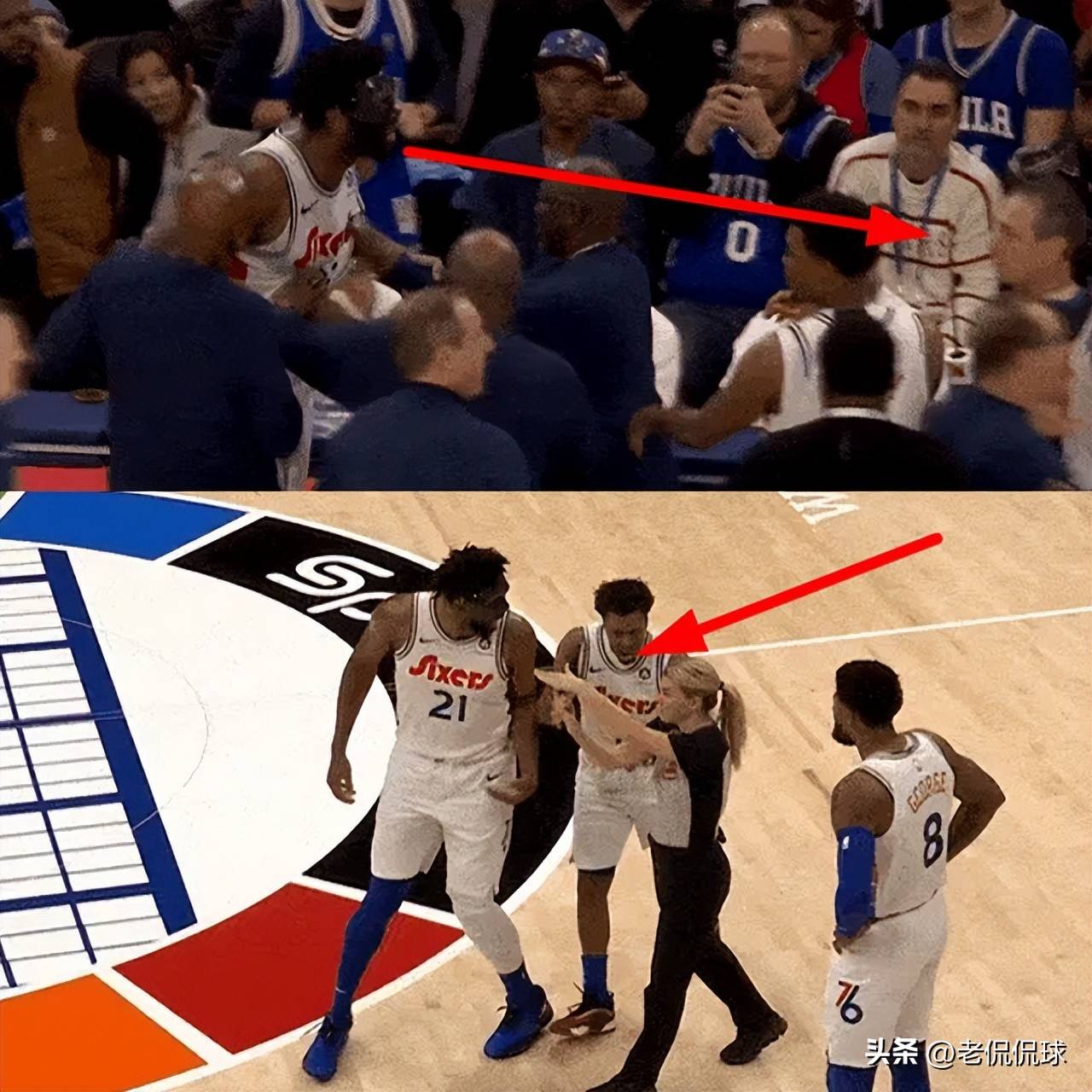 马刺完胜魔术，恩比德统治全场